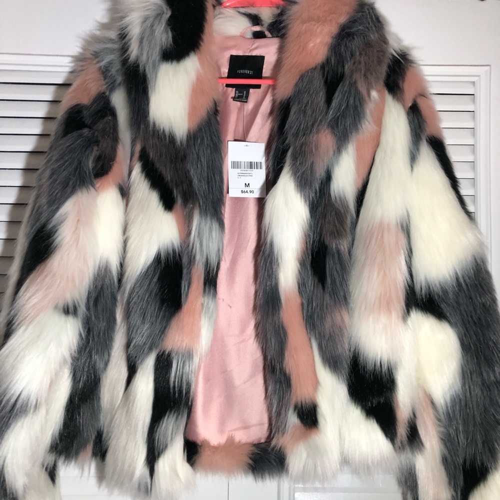 Furry coat